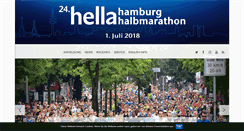 Desktop Screenshot of hamburg-halbmarathon.de